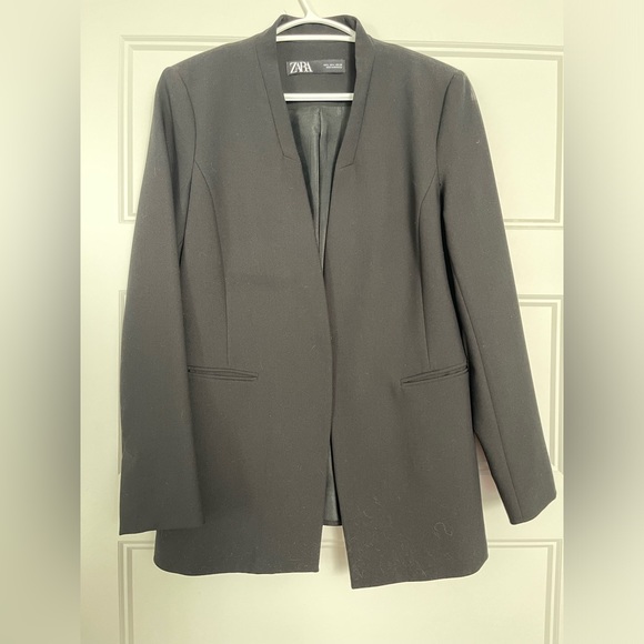 Zara basic black blazer - Picture 1 of 2